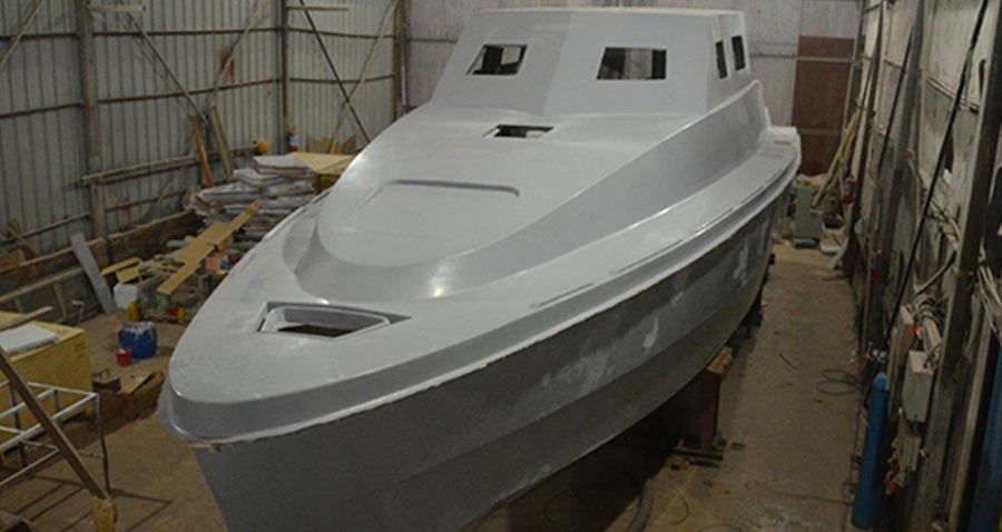 CCG and Aquarius Fibreglas develop the first fully infused boat hull in India