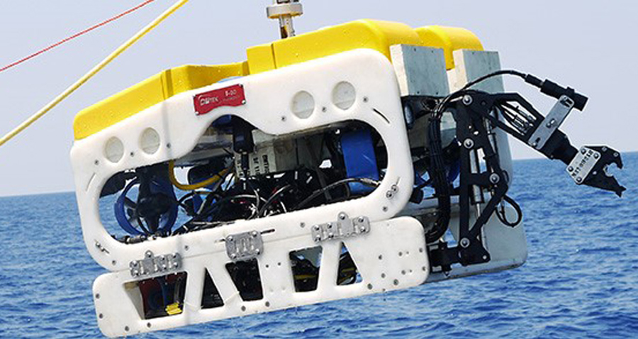 Remotely Operated Vehicle (ROV) manufacturer partnered with Diab for core materials, technical expertise and support