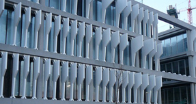 Composite material save energy for Madrid Bank of Bilbao headquarters