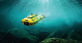 Saab Double Eagle ROV using Diabs well proven PVC foam Divinycell HCP