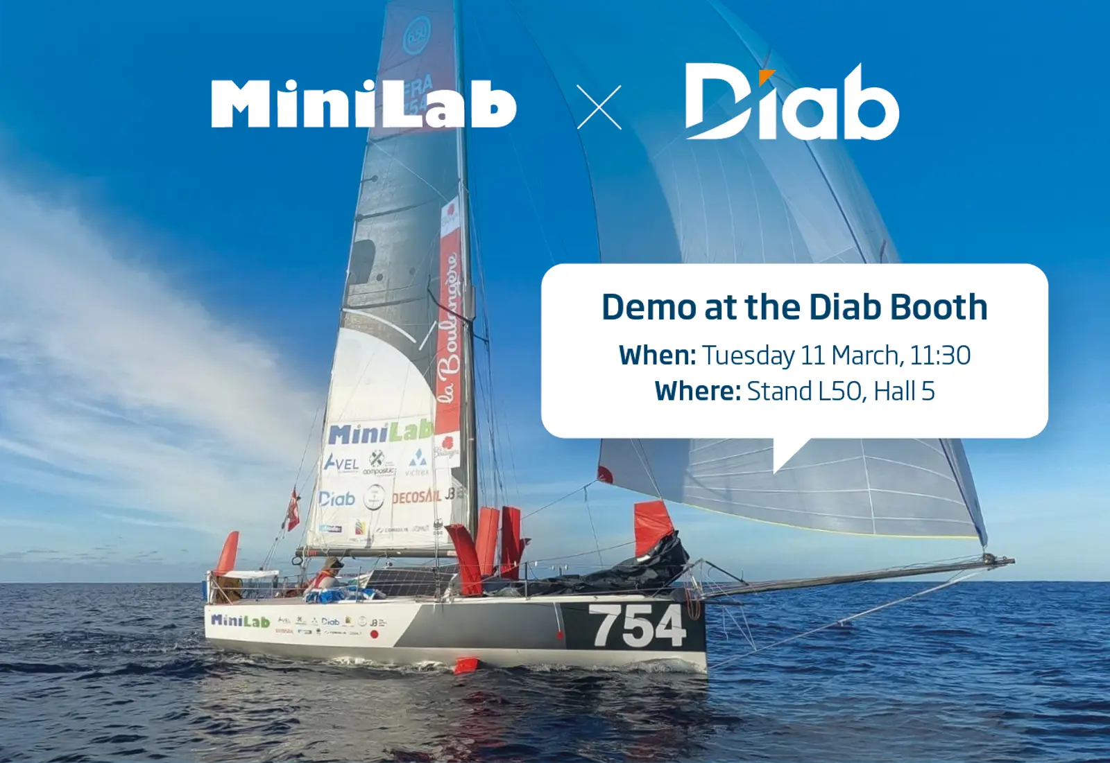 Diab at JEC World 2026, March 10-12, Paris.